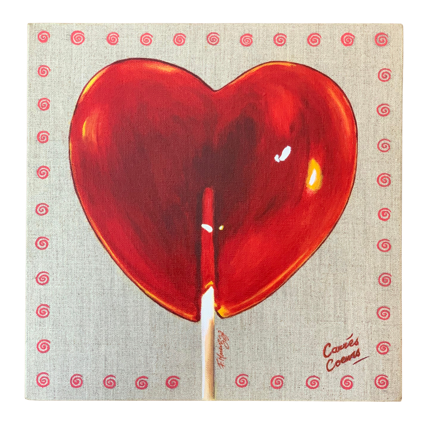 Coeur sucette