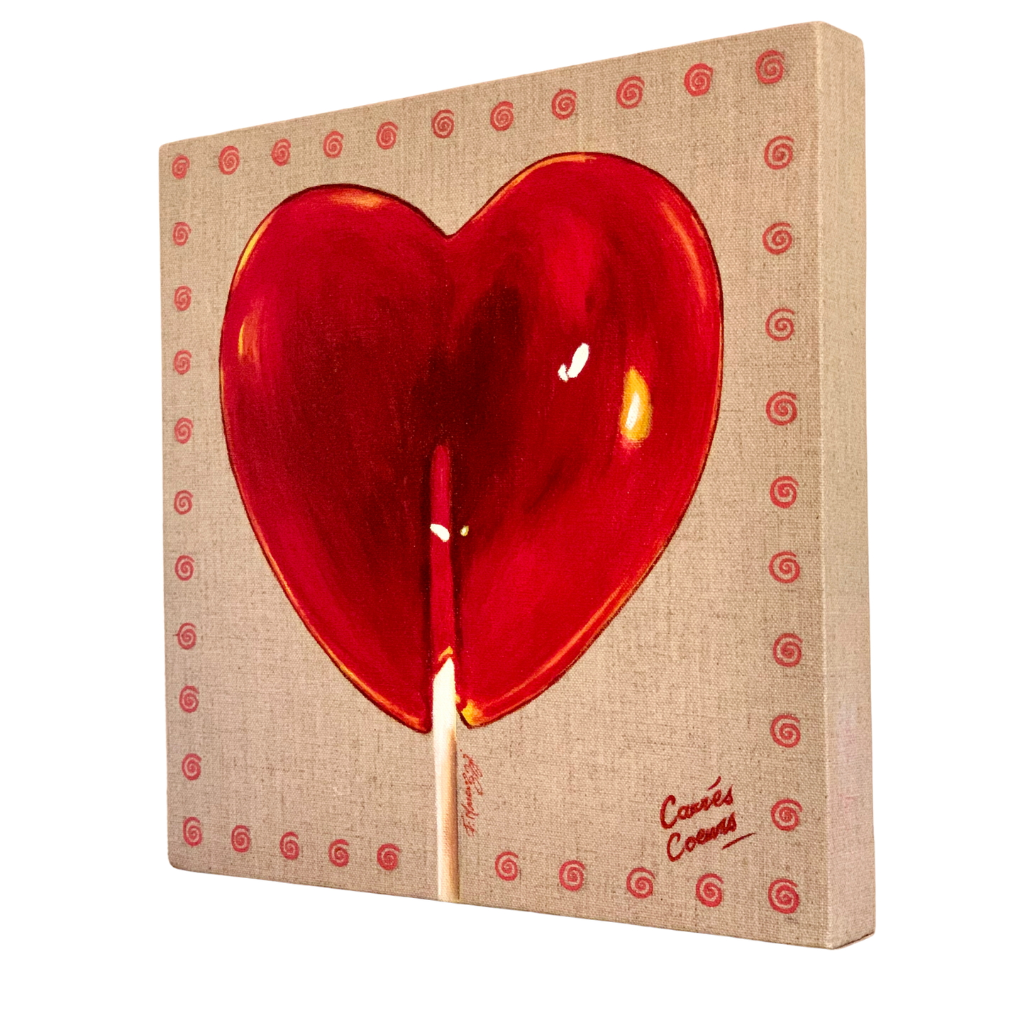 Coeur sucette